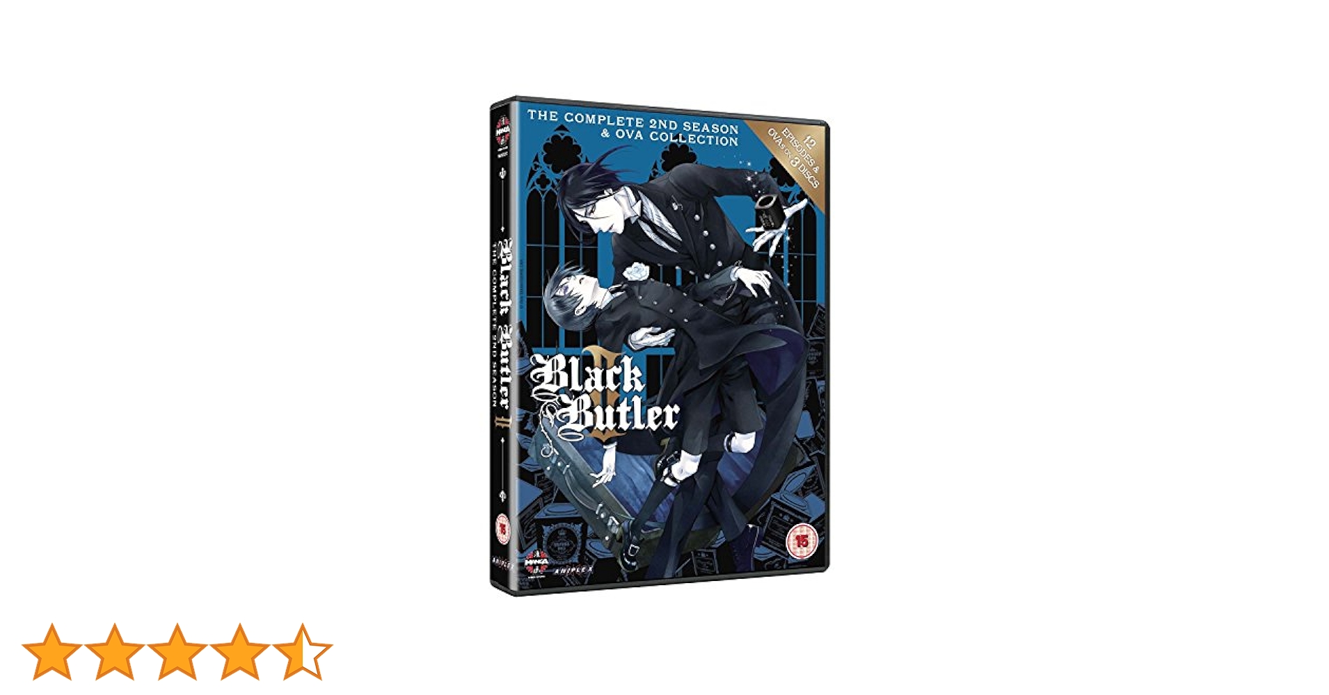 黒執事　1期+2期+3期+OVA DVD 全25巻セット 楽天市場】【スーパーセール限定1000円OFFクーポン】黒執事 1期+